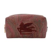 Etro Paisley Beauty Case med Pegaso Logo Brown, Herr