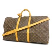 Louis Vuitton Vintage Pre-owned Tyg louis-vuitton-vskor Brown, Dam