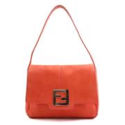 Fendi Vintage Pre-owned Laeder fendi-vskor Orange, Dam