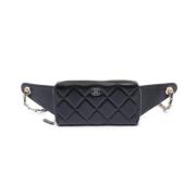 Chanel Vintage Pre-owned Laeder chanel-vskor Black, Dam