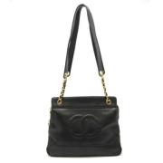 Chanel Vintage Pre-owned Laeder chanel-vskor Black, Dam