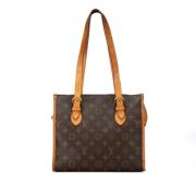 Louis Vuitton Vintage Pre-owned Canvas handvskor Brown, Dam