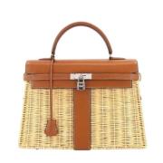 Hermès Vintage Pre-owned Laeder handvskor Brown, Dam