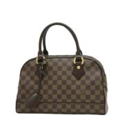 Louis Vuitton Vintage Pre-owned Canvas louis-vuitton-vskor Brown, Dam