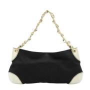 Chanel Vintage Pre-owned Canvas chanel-vskor Black, Dam