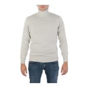 Filippo De Laurentiis Merino Turtleneck Stickat i Tortora/Grigio Gray,...