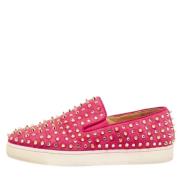 Christian Louboutin Pre-owned Pre-owned Mocka sneakers Pink, Dam