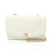 Chanel Vintage Pre-owned Laeder chanel-vskor White, Dam