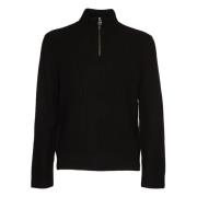 A.p.c. Svart Tröja Pull Alex Black, Herr