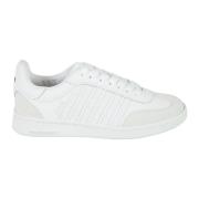 Dsquared2 Vita Lädersneakers White, Dam