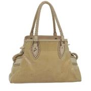 Fendi Vintage Pre-owned Canvas fendi-vskor Beige, Dam