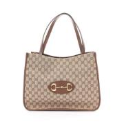 Gucci Vintage Pre-owned Laeder gucci-vskor Beige, Dam