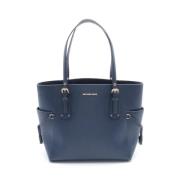 Michael Kors Pre-owned Pre-owned Laeder handvskor Blue, Dam