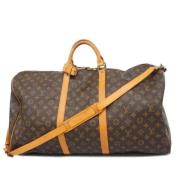 Louis Vuitton Vintage Pre-owned Tyg louis-vuitton-vskor Brown, Dam