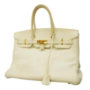 Hermès Vintage Pre-owned Laeder handvskor White, Dam