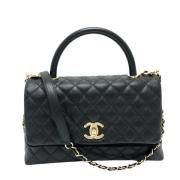 Chanel Vintage Pre-owned Laeder chanel-vskor Black, Dam