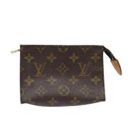 Louis Vuitton Vintage Pre-owned Canvas necessrer Brown, Dam