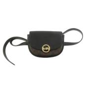 Coach Pre-owned Pre-owned Plast crossbodyvskor Black, Dam