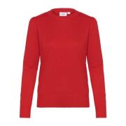 Saint Tropez MilaSZ Pullover Racing Red Red, Dam