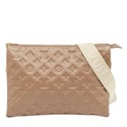 Louis Vuitton Vintage Pre-owned Laeder louis-vuitton-vskor Beige, Dam