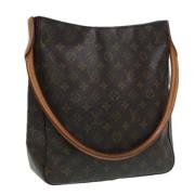 Louis Vuitton Vintage Pre-owned Canvas louis-vuitton-vskor Brown, Dam