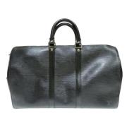 Louis Vuitton Vintage Pre-owned Laeder resvskor Black, Dam