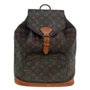 Louis Vuitton Vintage Pre-owned Canvas ryggsckar Brown, Dam