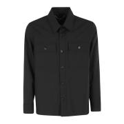 Department Five Stiligt Skjortjacka Black, Herr