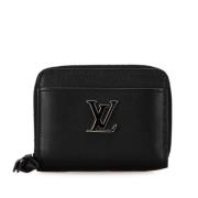 Louis Vuitton Vintage Pre-owned Laeder plnbcker Black, Dam