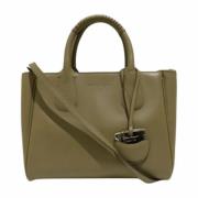 Salvatore Ferragamo Pre-owned Pre-owned Laeder handvskor Green, Dam