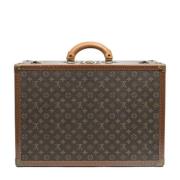 Louis Vuitton Vintage Pre-owned Belagd canvas resvskor Brown, Dam