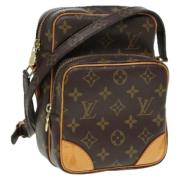 Louis Vuitton Vintage Pre-owned Canvas louis-vuitton-vskor Brown, Dam