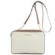 Michael Kors Pre-owned Pre-owned Plast axelremsvskor White, Dam