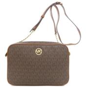 Michael Kors Pre-owned Pre-owned Plast handvskor Brown, Dam