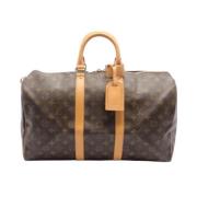 Louis Vuitton Vintage Pre-owned Canvas resvskor Brown, Dam