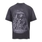 Represent Vintage Bomull T-shirt med Tryck Black, Herr