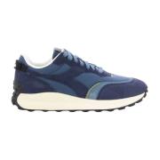 Diadora Blå Mocka Racing Skor Blue, Herr