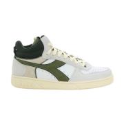 Diadora Grön Magic Basket Damesskor Multicolor, Dam