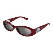 Gucci Gg1660S 006 Sunglasses Red, Dam