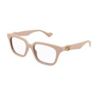 Gucci Stiliga Glasögon Gg1536O Beige, Unisex