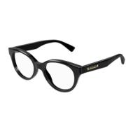 Gucci Stiliga solglasögon för mode medvetet utseende Black, Unisex