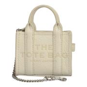 Marc Jacobs Nano Tote Charm Beige, Dam