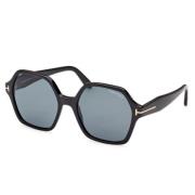 Tom Ford Stiliga solglasögon för modeentusiaster Black, Unisex