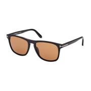 Tom Ford Brun Lins Solglasögon Gerard Ft0930/S Black, Unisex