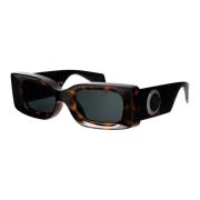 Versace Stiliga solglasögon med modell 0Ve4474U Brown, Unisex