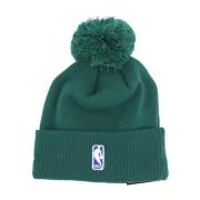 New Era Detroit Pistons NBA Pom Pom Beanie Green, Herr