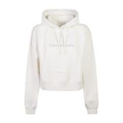 Calvin Klein Jeans Vit Sweater Kollektion White, Dam