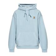 Carhartt Wip Hoodie Blue, Herr