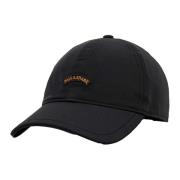 Paul & Shark Baseball Cap Moon Badge Svart Black, Herr