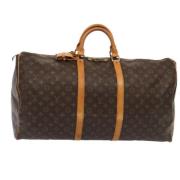 Louis Vuitton Vintage Pre-owned Canvas handvskor Brown, Dam